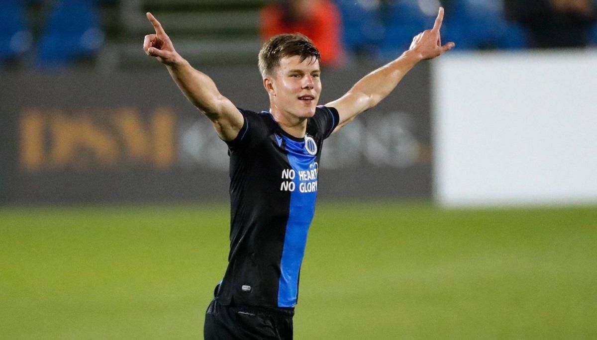 Соболь забил роскошный гол за Брюгге – видео Соболь забил роскошный гол за Брюгге – видео