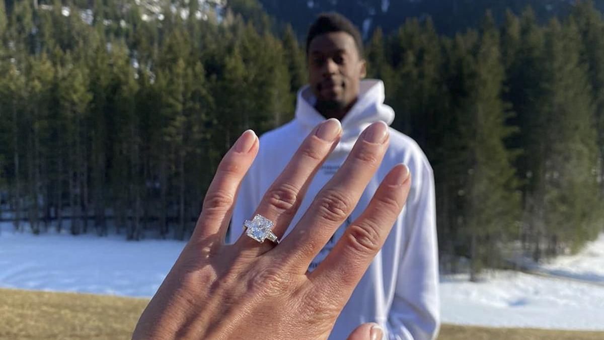 Гаэль Монфис заплатил 700 тысяч евро за кольцо для Элина Свитолиной Гаэль Монфис заплатил 700 тысяч евро за кольцо для Элина Свитолиной