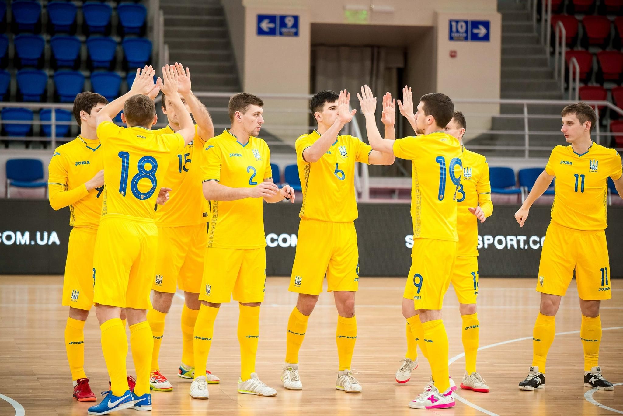Украина разгромила Данию в отборе на футзальное евро-2022: видео