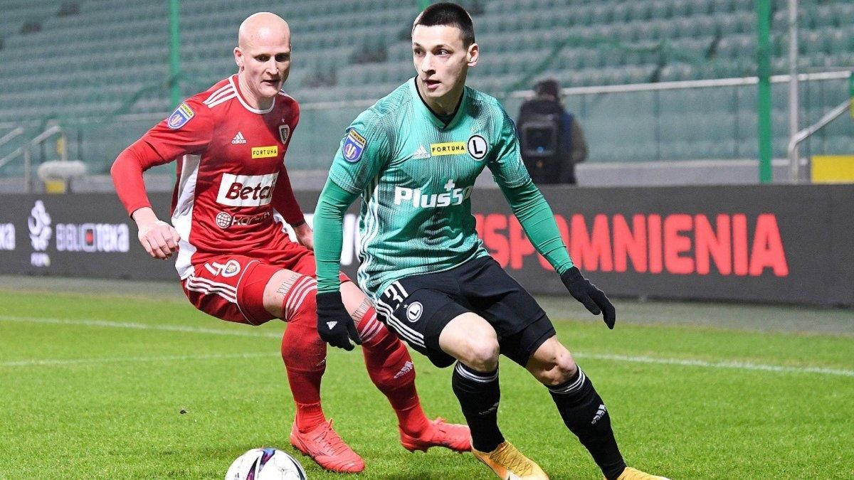 Русин не хоче грати за дубль, – у Легії шоковані бойкотом гравця Русин не хоче грати за дубль, – у Легії шоковані бойкотом гравця