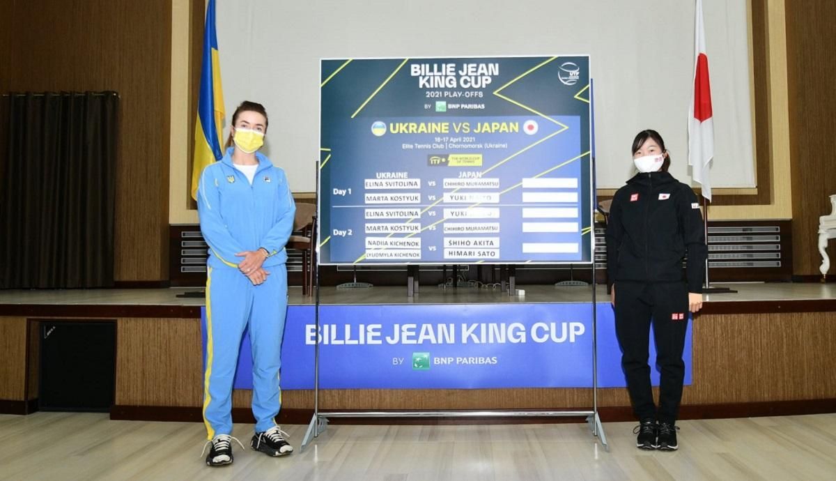 Україна – Японія: Світоліна відкриє матчі Кубку Біллі Джин Кінг