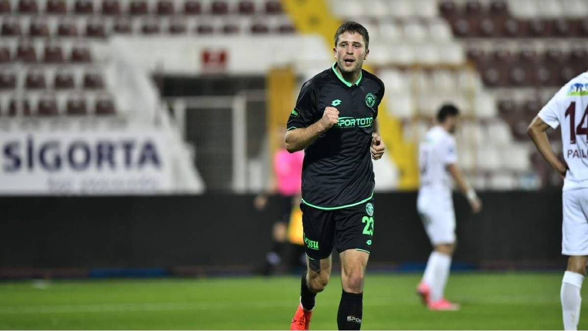 Украинец Кравец забил 9 гол в чемпионате Турции: видео