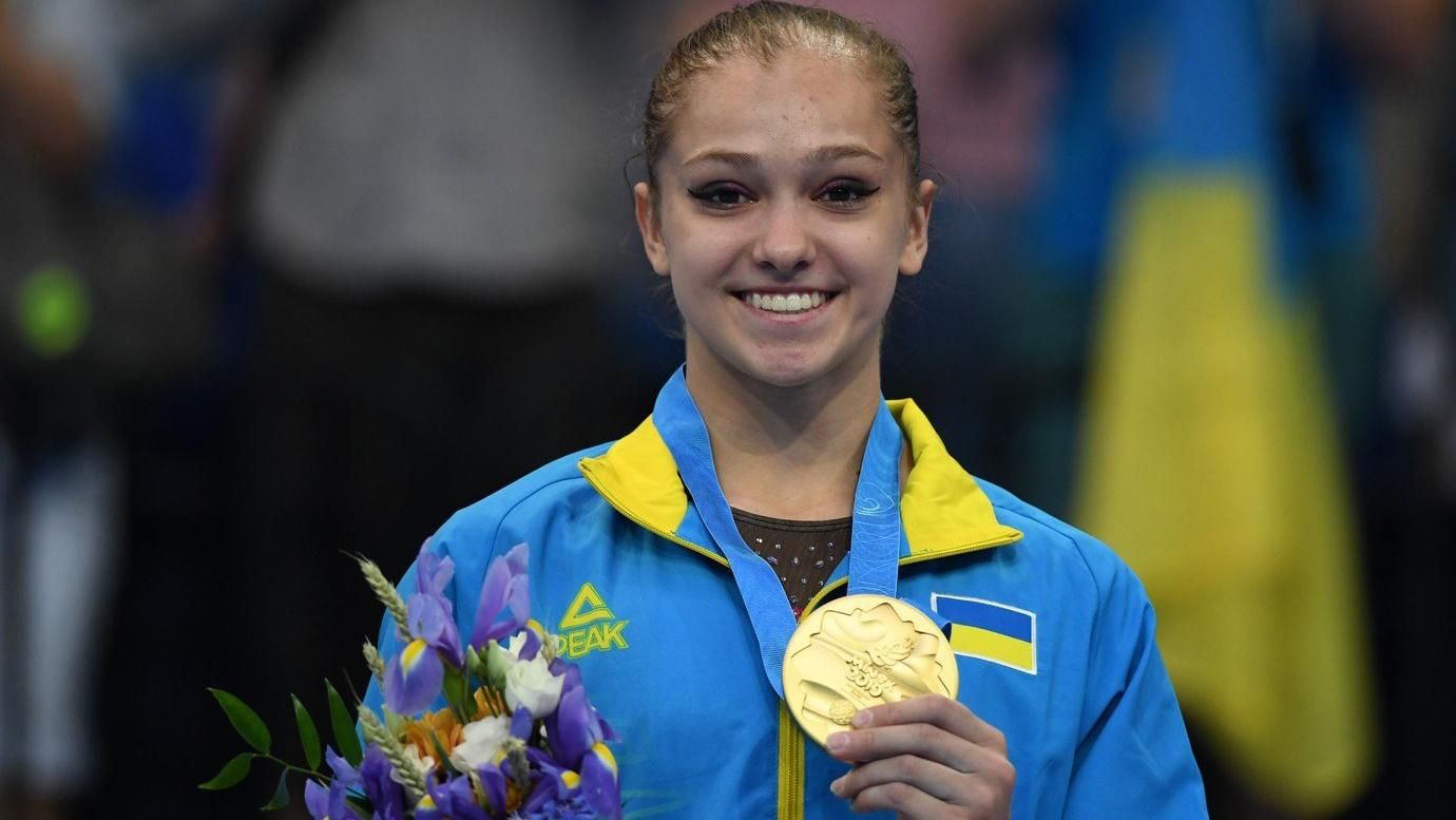 Анастасия Бачинская выиграла медаль чемпионата Европы по гимнастике-2021