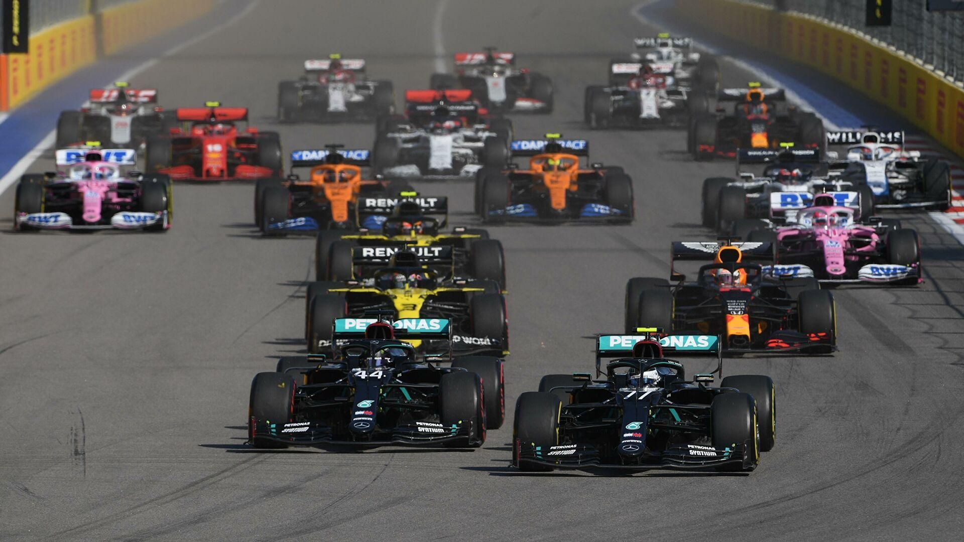 Формула-1 официально утвердила проведение трех спринтерских гонок в сезоне-2021