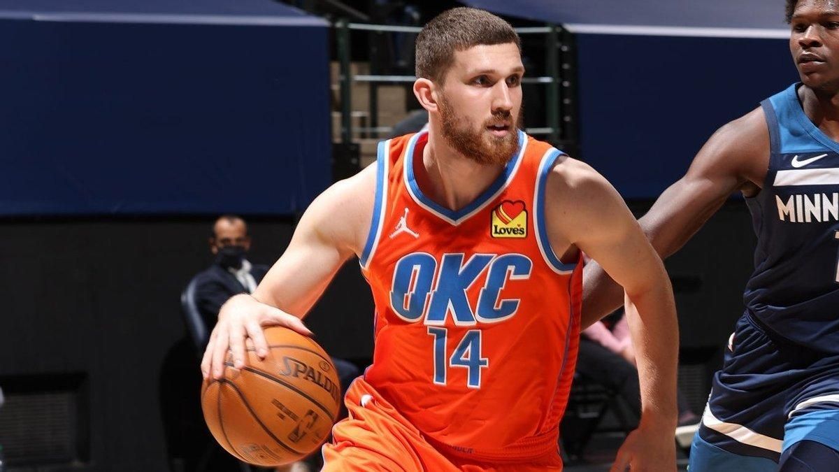 Михайлюк помог Оклахоме прервать 14-матчевую серию из поражений в сезоне НБА: видео Михайлюк помог Оклахоме прервать 14-матчевую серию из поражений в сезоне НБА: видео