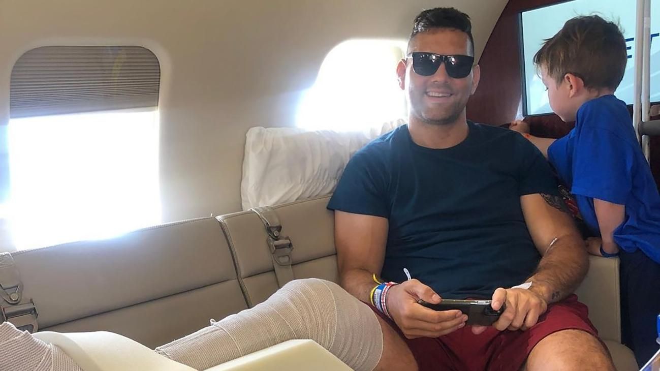 Боец UFC Крис Вайдман показал рентген жуткого перелома ноги фото Боец UFC Крис Вайдман показал рентген жуткого перелома ноги фото