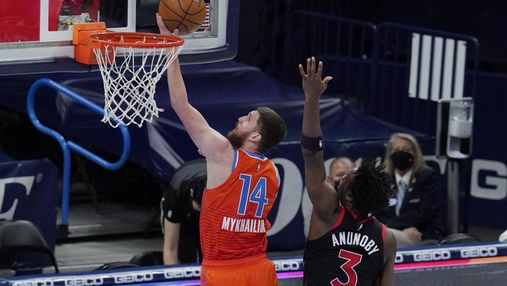 Слем-данк українця Михайлюка підкорив НБА: відео