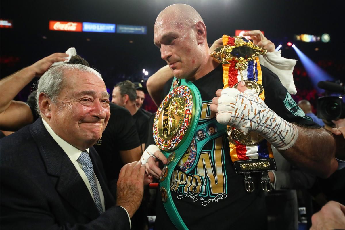 Бой Джошуа - Фьюри выглядит мертвым, - Боб Арум Бой Джошуа - Фьюри выглядит мертвым, - Боб Арум