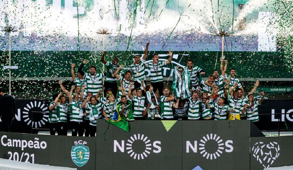 Спортинг впервые за 19 лет стал чемпионом Португалии Спортинг впервые за 19 лет стал чемпионом Португалии