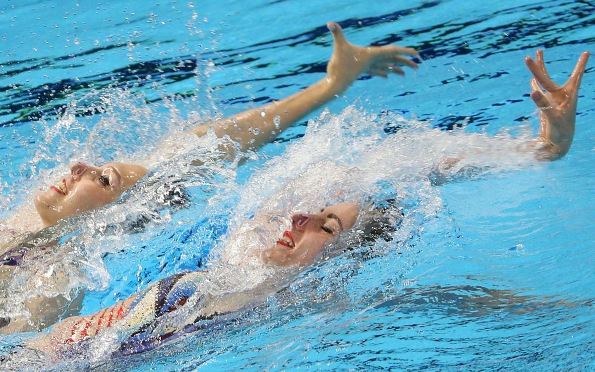 Українські синхроністки вибороли третю медаль на чемпіонаті Європи Українські синхроністки вибороли третю медаль на чемпіонаті Європи