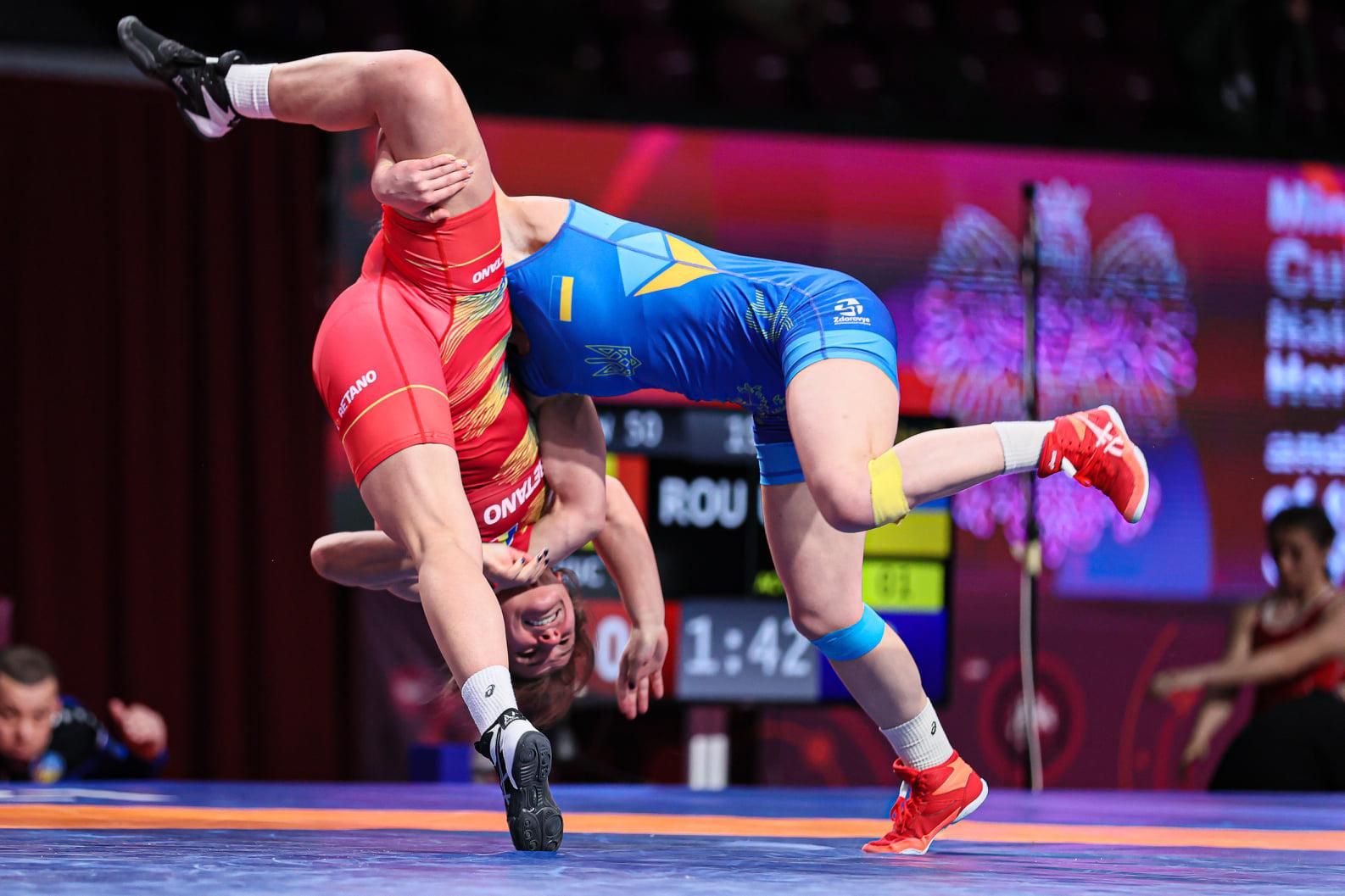 Украинский Демко и Чудик - чемпионки Европы U-23 по борьбе Украинский Демко и Чудик - чемпионки Европы U-23 по борьбе