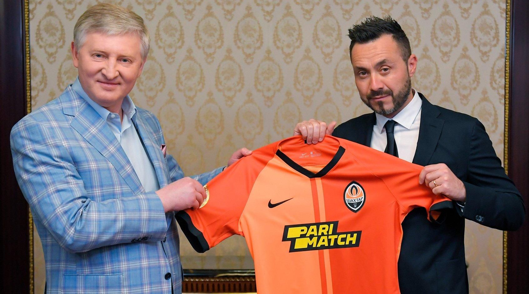 Роберто де Дзерби впервые прокомментировал назначение тренером Шахтера Роберто де Дзерби впервые прокомментировал назначение тренером Шахтера