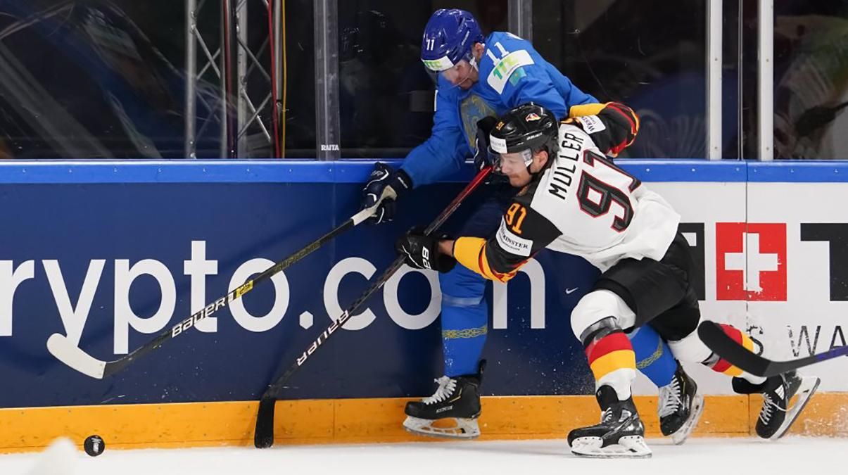 Казахстан обыграл Германию на ЧМ по хоккею, Дания уступила россиянам: видео