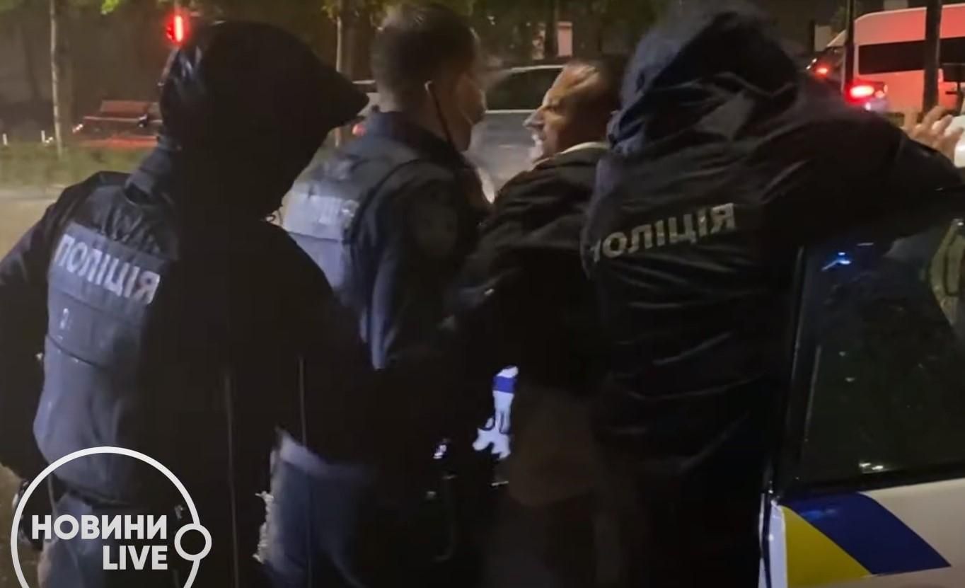 У Києві п'яним затримали легенду Шахтаря В'ячеслава Шевчука: відео