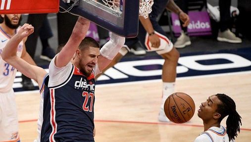 Вашингтон Леня програв третій матч поспіль у плей-офф НБА: відео