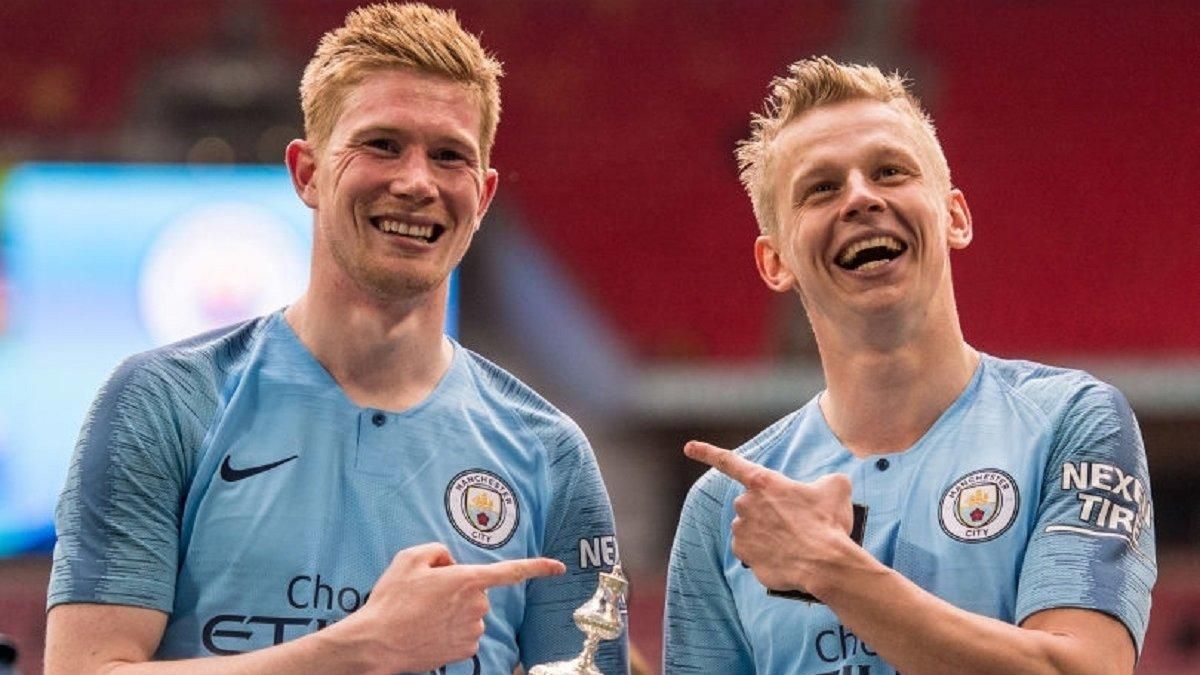 Молодець, синку, – лідер МанСіті мило привітав Зінченка Молодець, синку, – лідер МанСіті мило привітав Зінченка