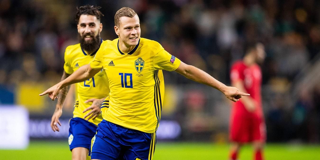 Игрок сборной Швеции запугивает соперников безудержными голами