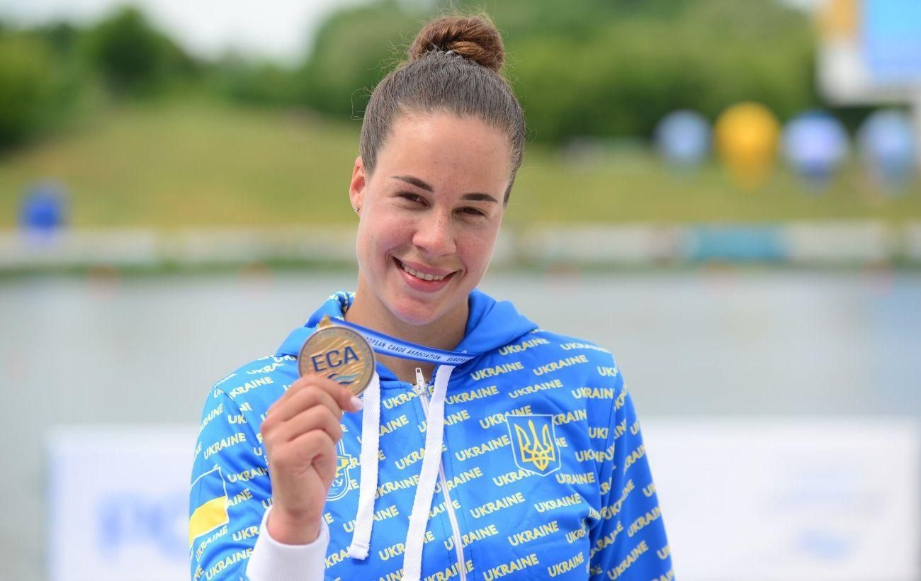 Лузан первая в истории Украины выиграла 4 медали чемпионата Европы по гребле