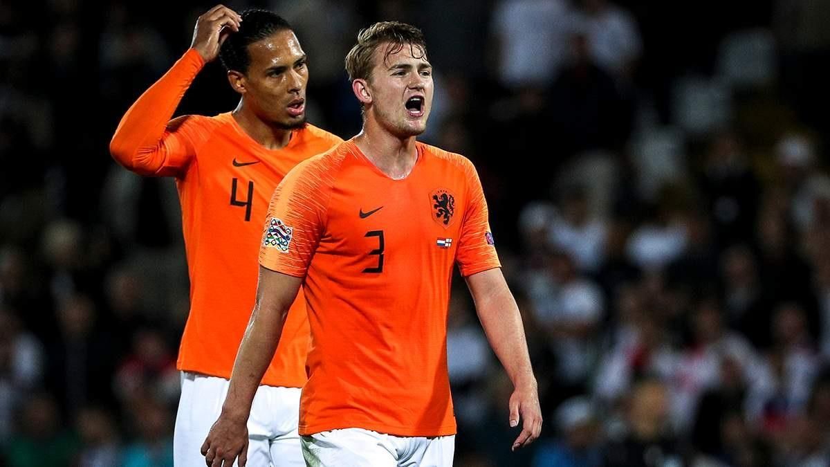 Захисник Нідерландів може пропустити матч з Україною на Євро-2020