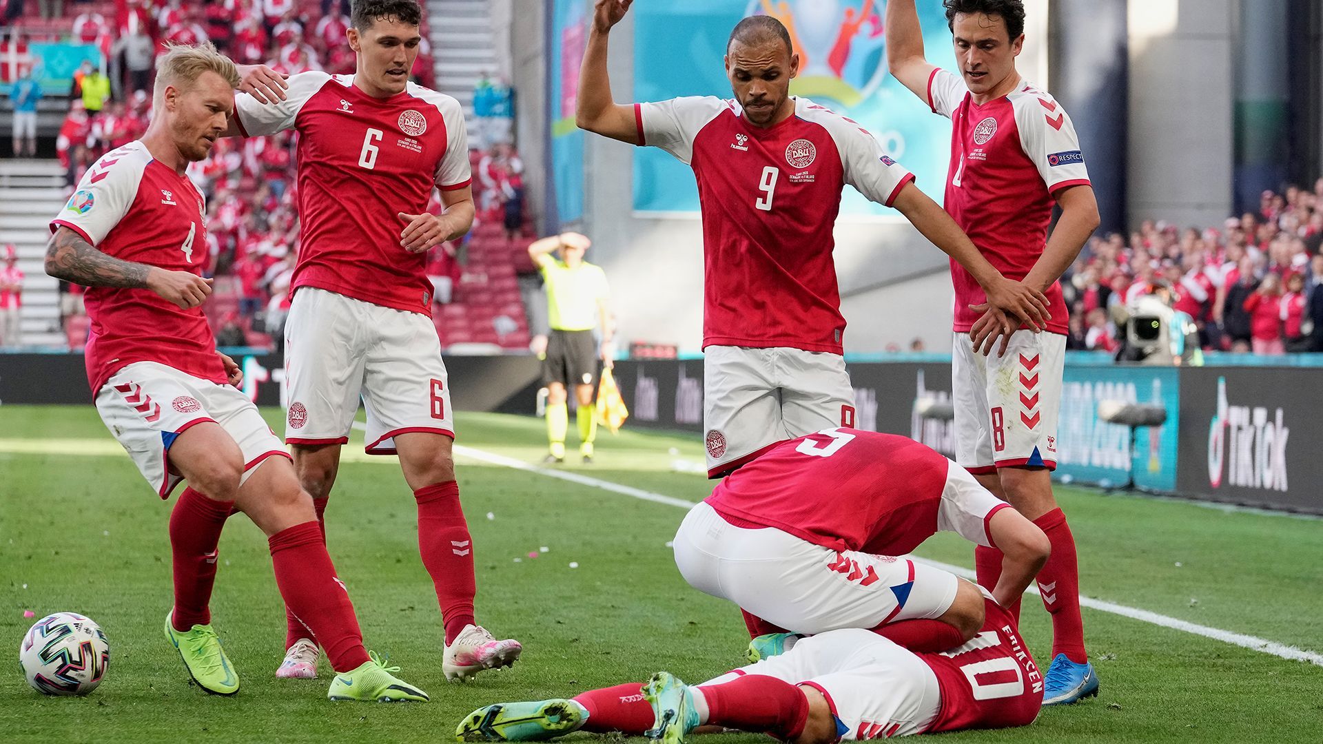 Еріксен втратив свідомість на матчі Данія – Фінляндія