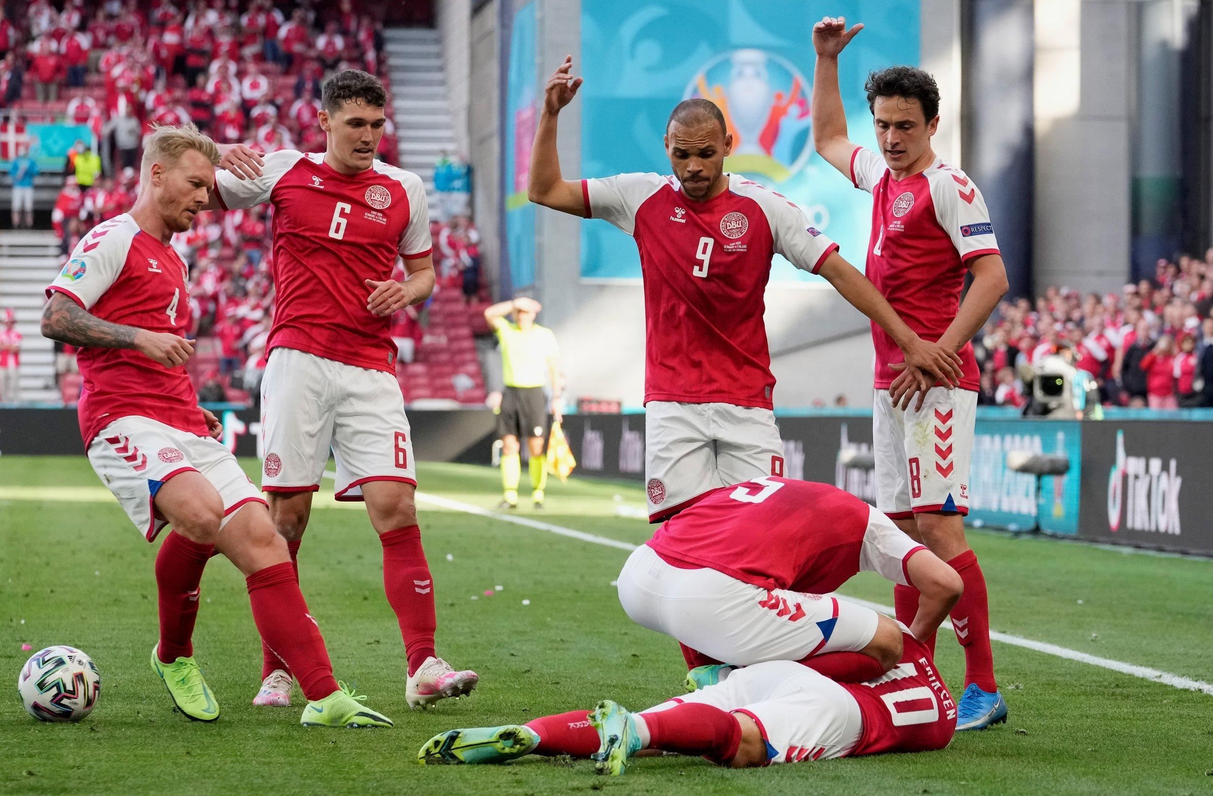 УЕФА пригрозил Дании техническим поражением после инцидента с Эриксеном