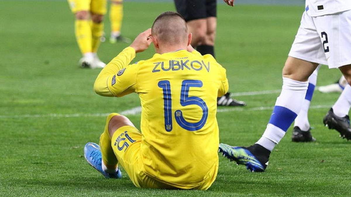Зубков не зіграє за збірну України проти Північної Македонії – деталі