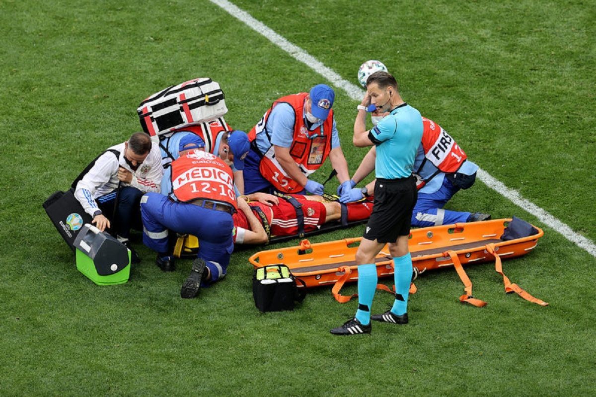 Марио Фернандес получил травму в матче Россия – Финляндия