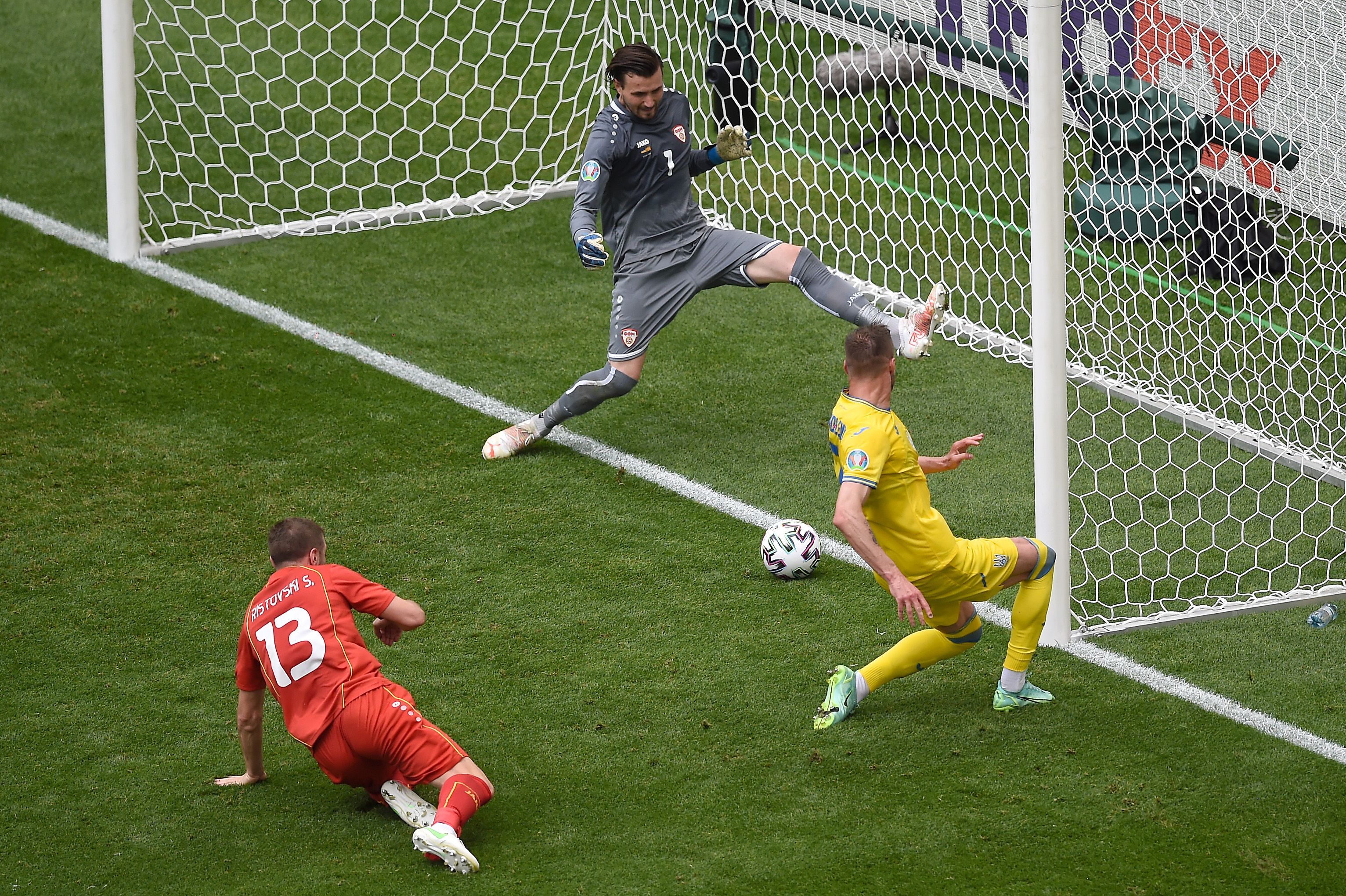 Украина – Северная Македония – гол Ярмоленка, видео Украина – Северная Македония – гол Ярмоленка, видео