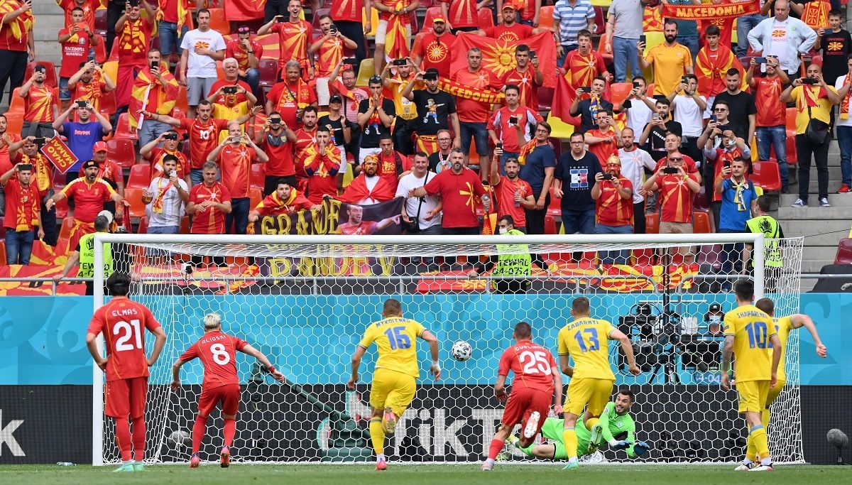 Северная Македония забила в ворота Украины, Бущан потянул пенальти