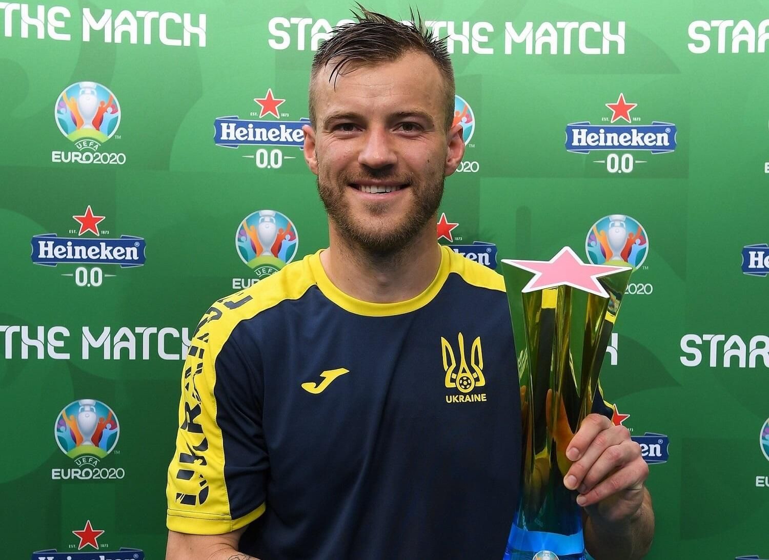 Ярмоленко – найкращий гравець матчу Україна – Північна Македонія Ярмоленко – найкращий гравець матчу Україна – Північна Македонія