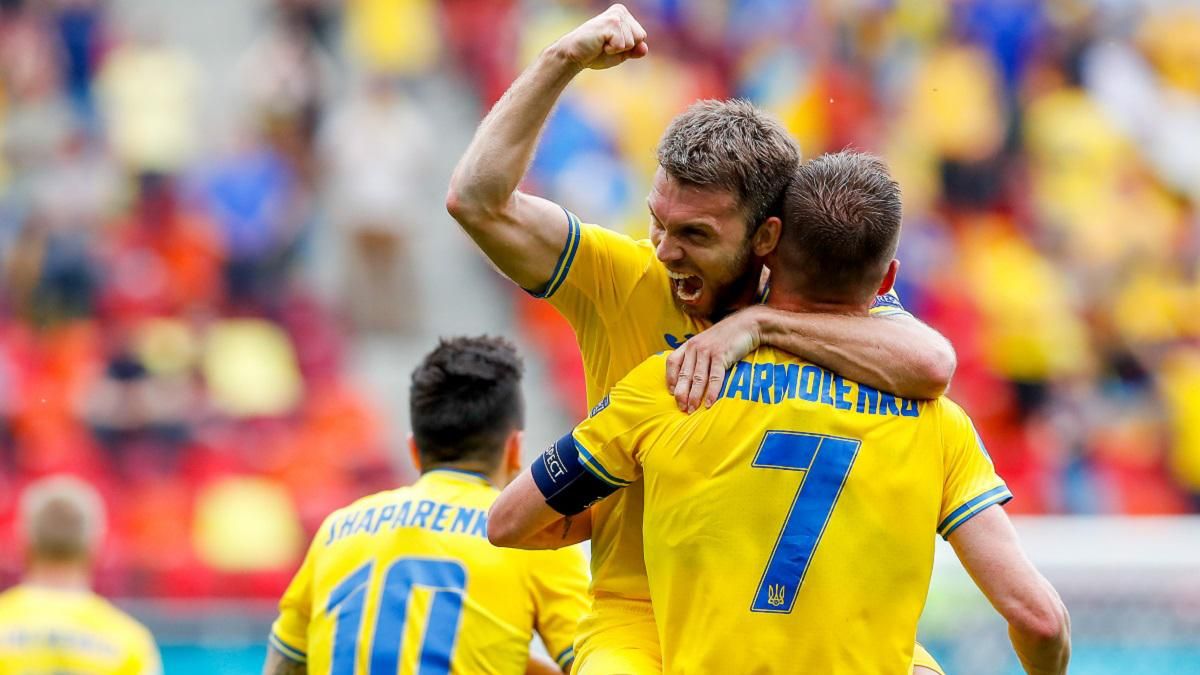 Сборная Украины прервала 6-матчевую серию поражений на Евро
