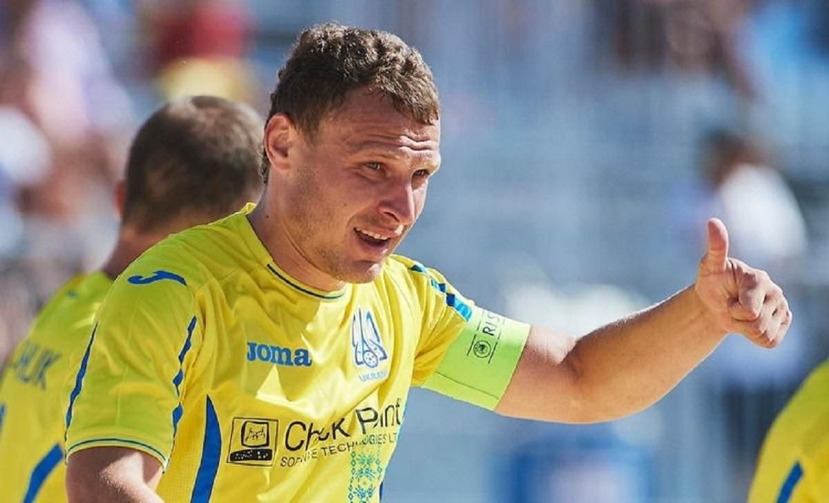 Пляжний футбол: збірна України здобула другу перемогу в Євролізі Пляжний футбол: збірна України здобула другу перемогу в Євролізі