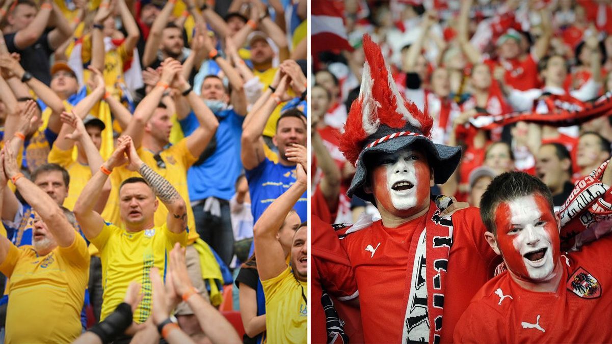 Ще один хіт Євро-2020: вболівальники України та Австрії разом скандували Хто не скаче – той москаль