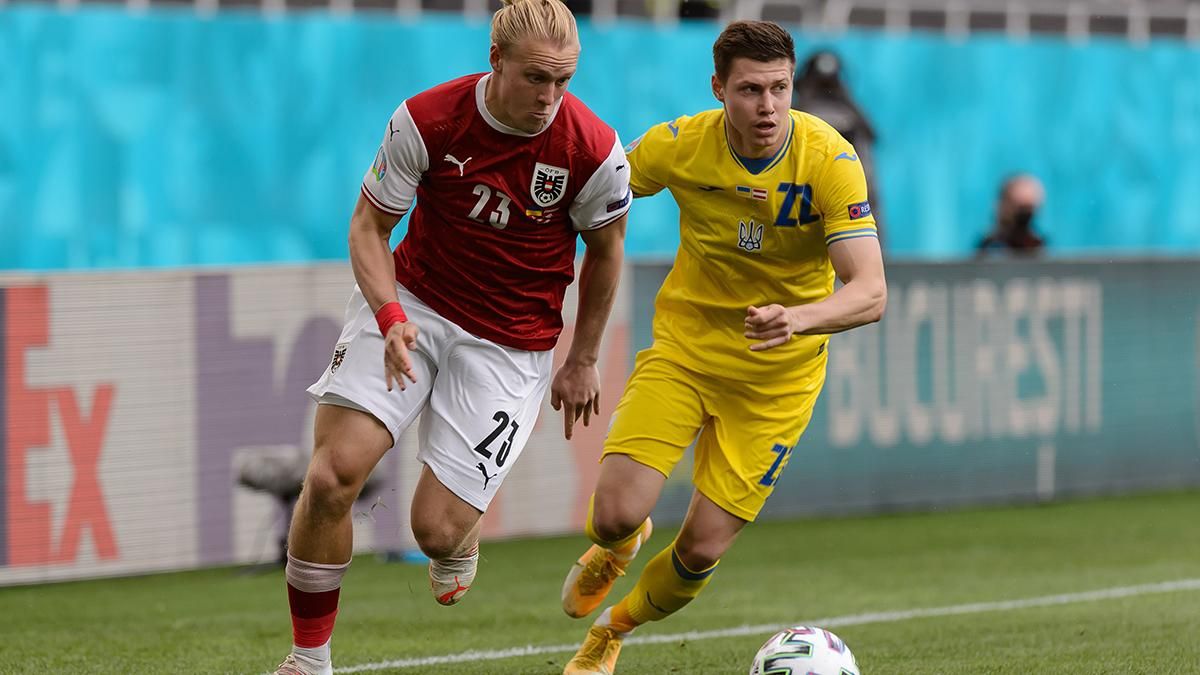 Николай Матвиенко прокомментировал поражение Украины в матче с Австрией