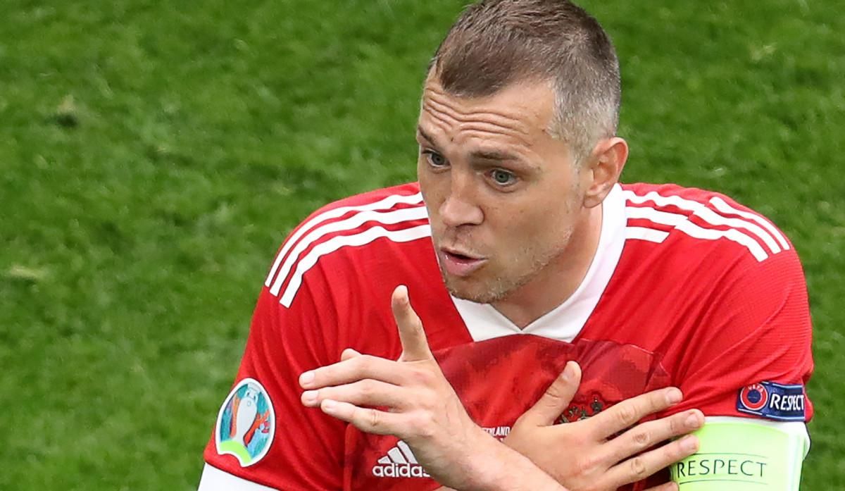 Лідер збірної Росії Дзюба спробував виправдати поразку від Данії Лідер збірної Росії Дзюба спробував виправдати поразку від Данії