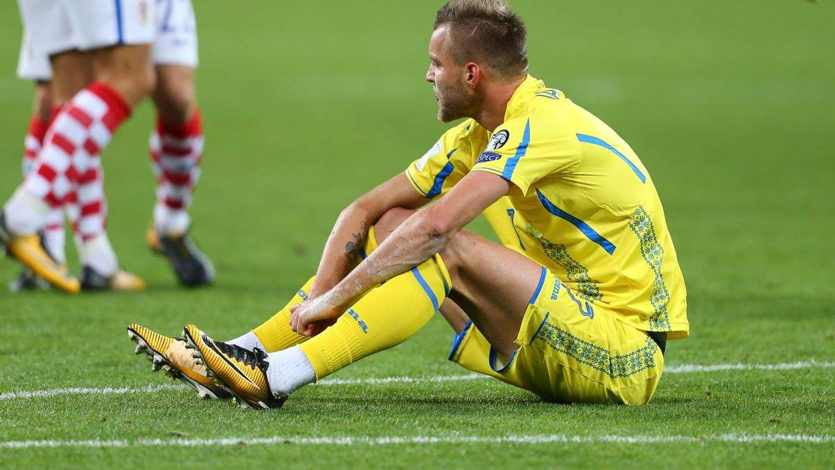 Ярмоленко и еще две звезды неожиданно пропустили тренировку сборной Украины