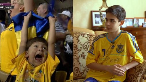 Талісман: як змінився хлопчик, який святкував гол Шевченка у ворота Швеції на Євро-2012