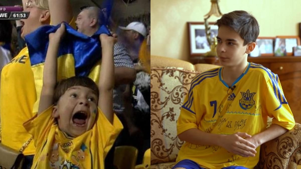 Как изменился мальчик, который стал символом Евро-2012 – видео