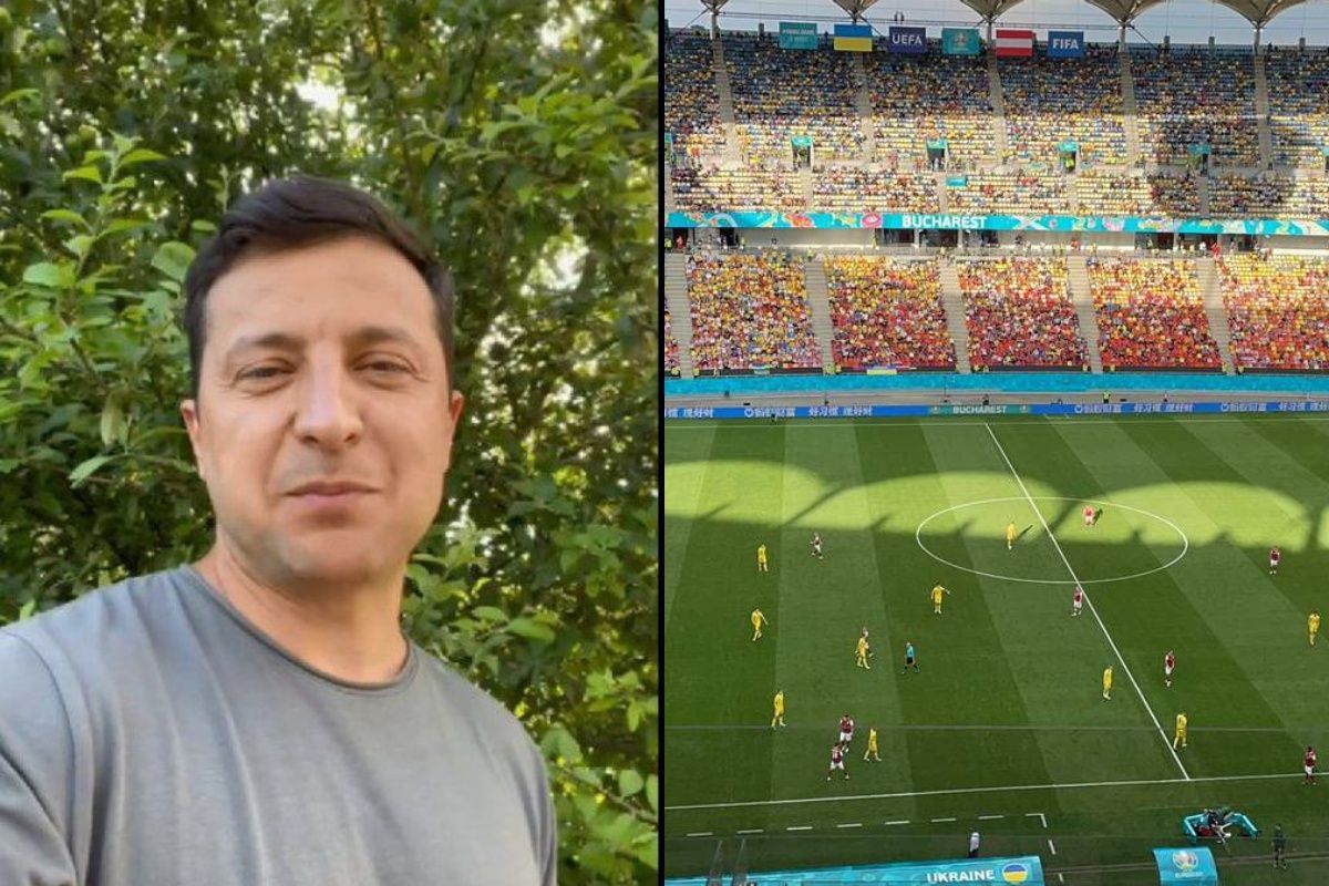 Зеленский запустил флешмоб в поддержку сборной Украины
