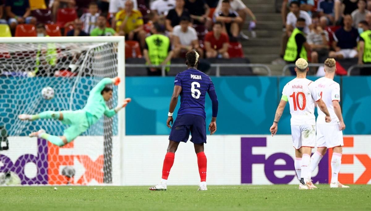 Погба розкішним ударом поховав шанси Швейцарії на 1/4 фіналу Євро-2020 Погба розкішним ударом поховав шанси Швейцарії на 1/4 фіналу Євро-2020