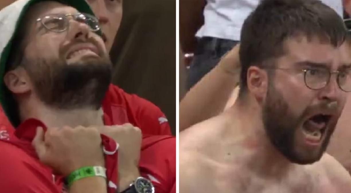 Фанат, который праздновал гол Швейцарии на Евро-2020, стал мемом
