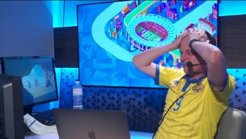 Коментатор Вацко ледь не зірвав голос після голу Довбика у ворота Швеції: емоційне відео