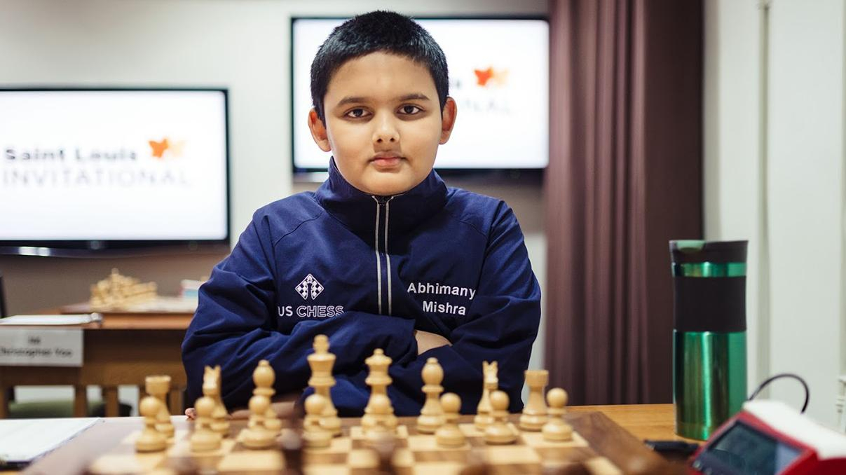 12-летний Мишра стал самым молодым гроссмейстером в истории шахмат