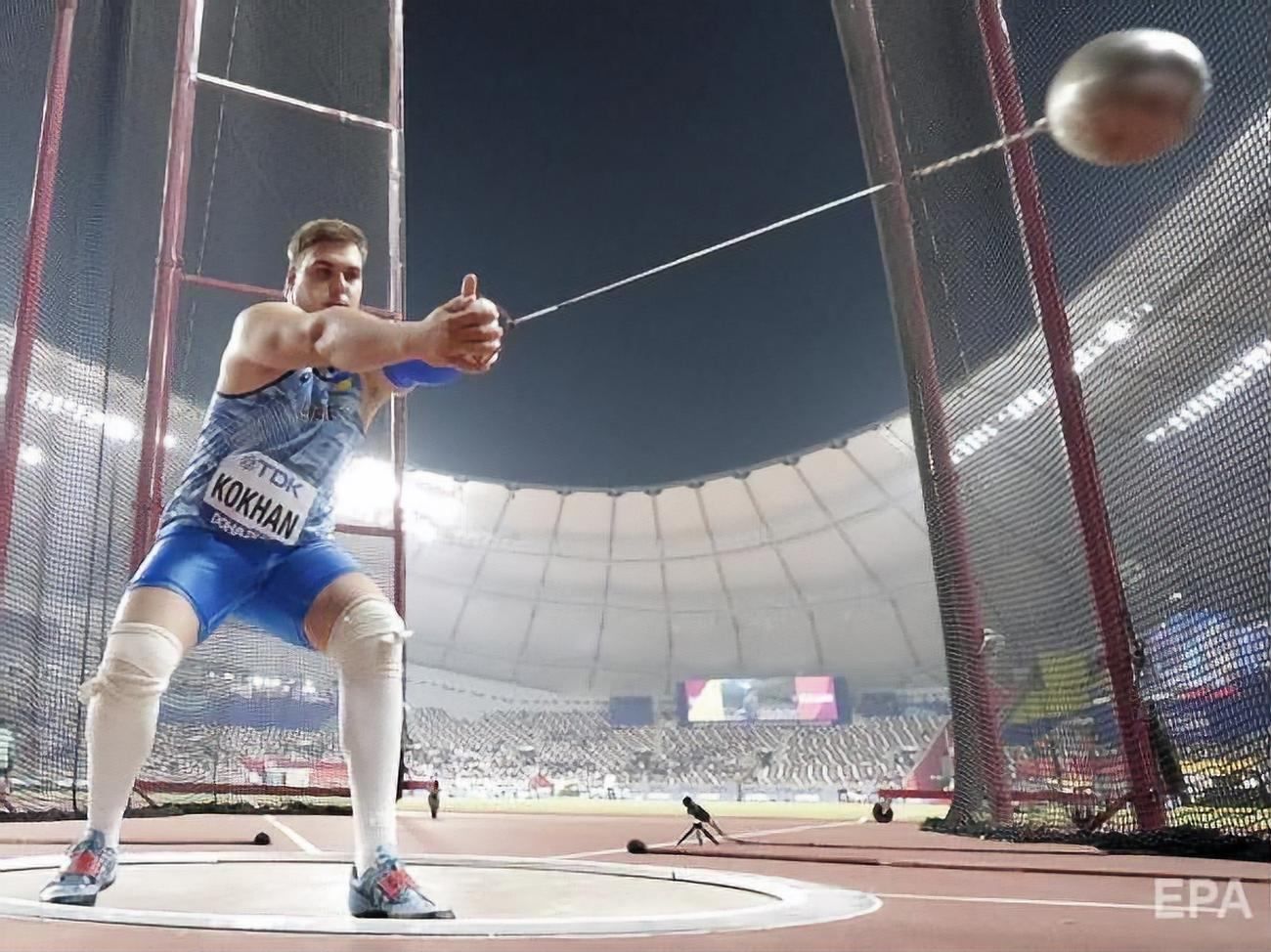 Михайло Кохан виграв бронзу в метанні молота на змаганнях у Польщі Михайло Кохан виграв бронзу в метанні молота на змаганнях у Польщі