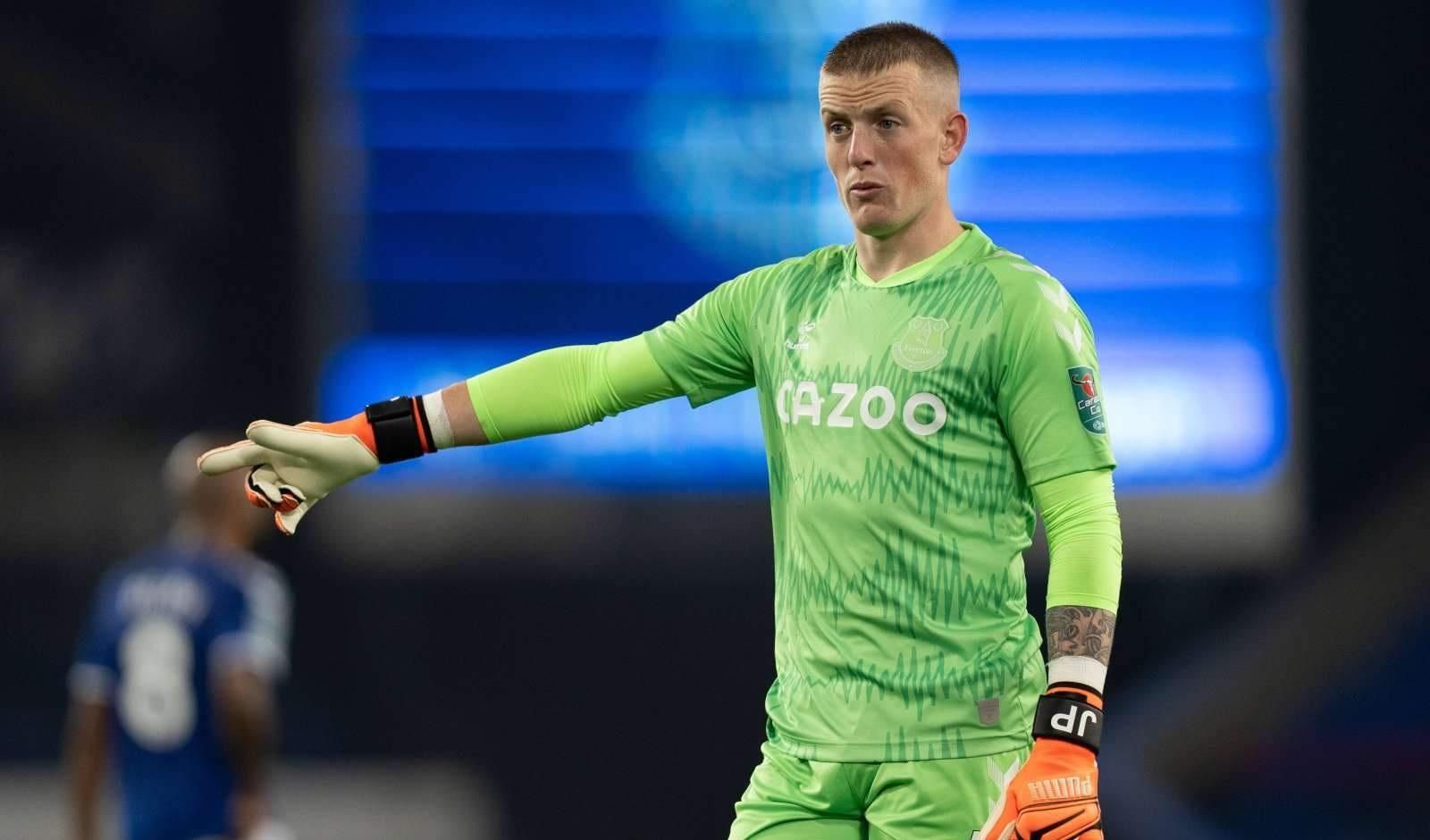 Джордан Пікфорд мандражує перед матчем з Україною на Євро-2020 Джордан Пікфорд мандражує перед матчем з Україною на Євро-2020