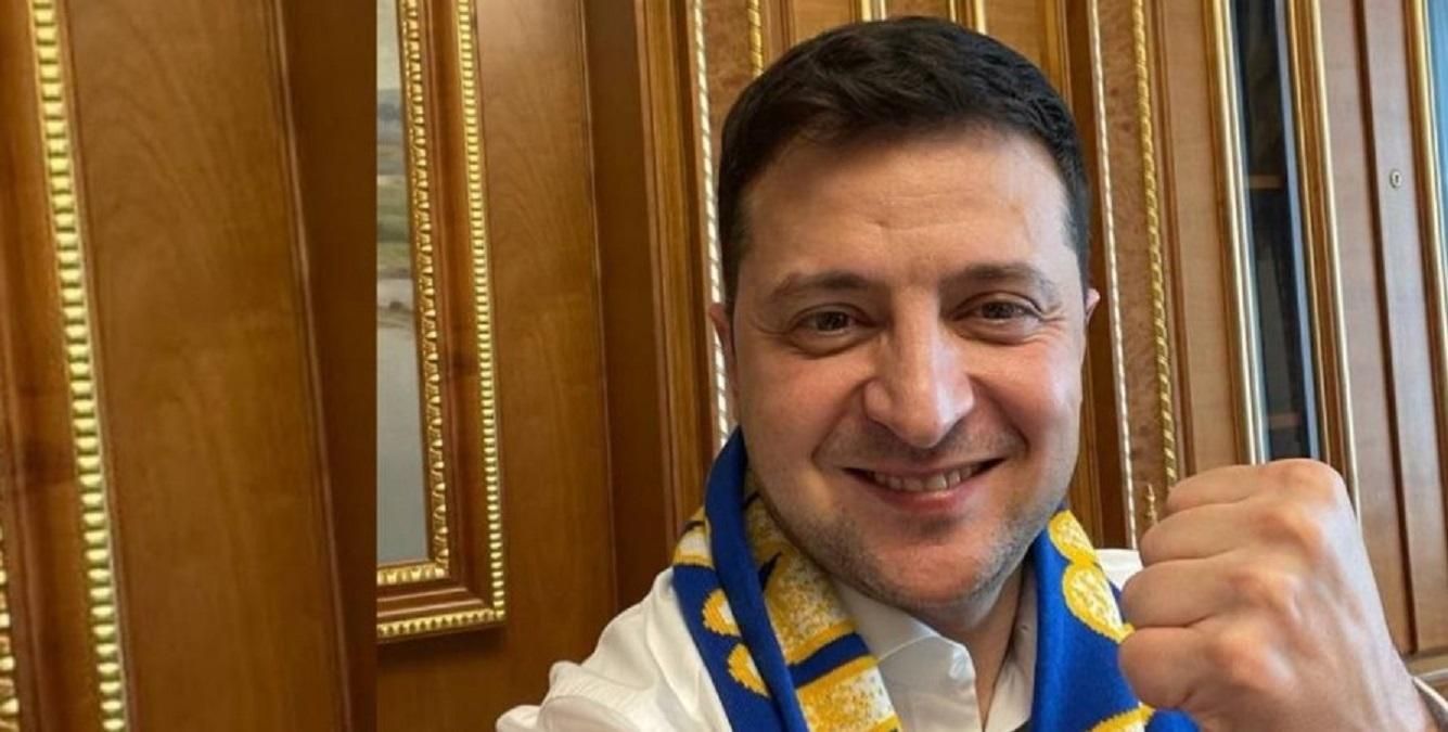 Україна - Англія: Зеленський звернувся до збірної перед матчем Євро
