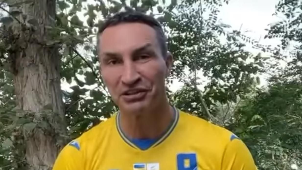 Братья Кличко поддержали Украины перед матчем с Англией на Евро-2020