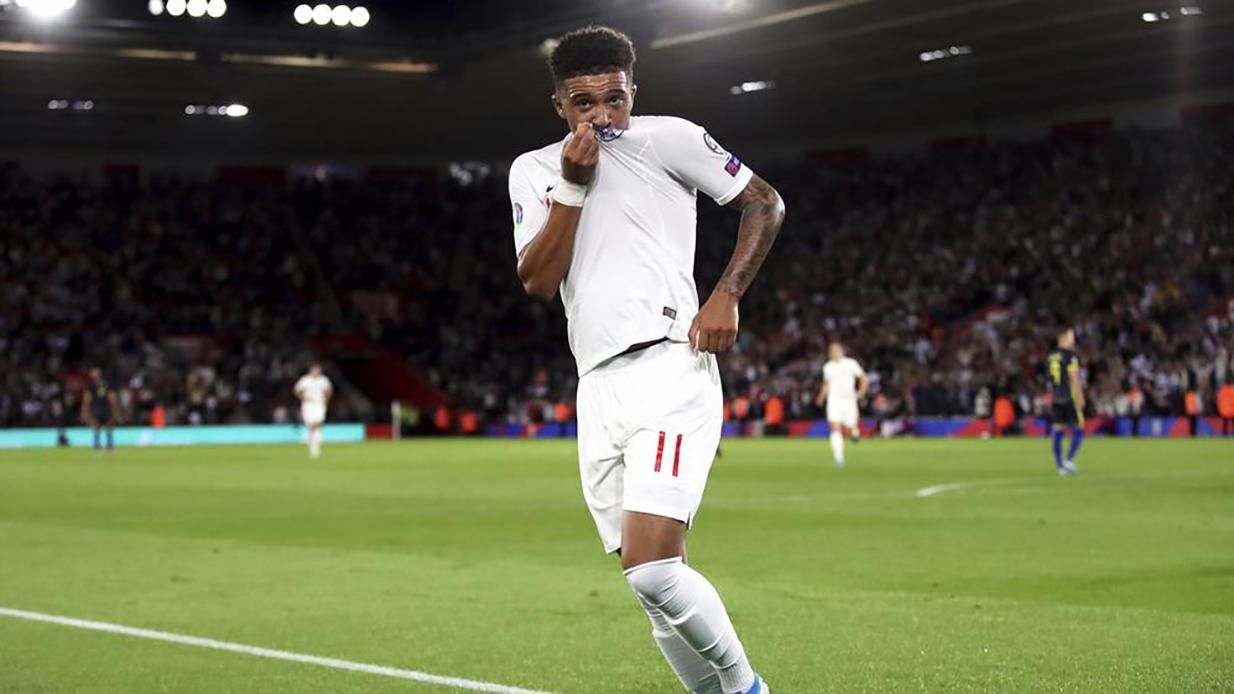 Джейдон Санчо сыграет в матче Украина - Англия на Евро 2020 Джейдон Санчо сыграет в матче Украина - Англия на Евро 2020