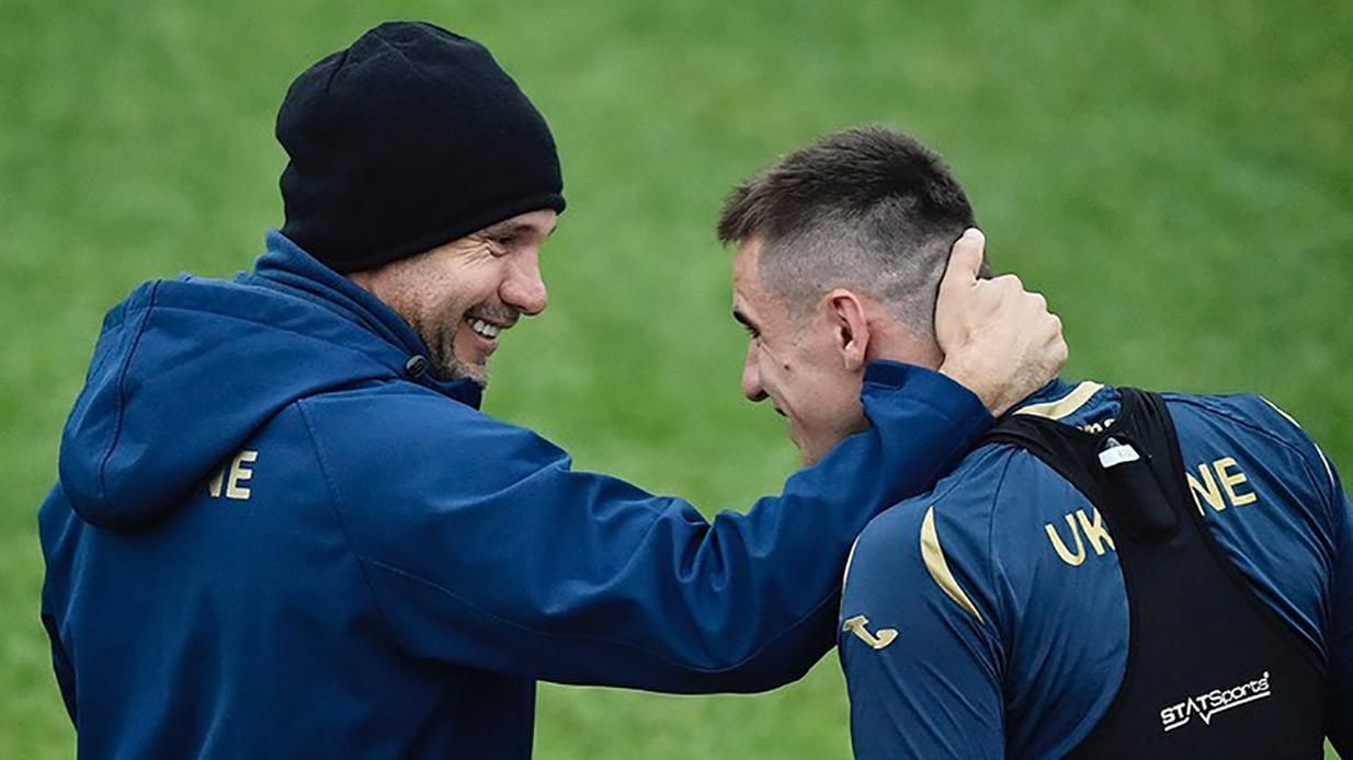 Ребята, удачи вам сегодня, - Беседин обратился к сборной Украины Ребята, удачи вам сегодня, - Беседин обратился к сборной Украины