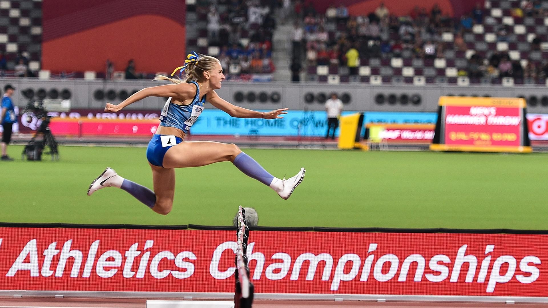 Украинка Рыжикова установила рекорд Украины в беге на 400 метров с барьерами
